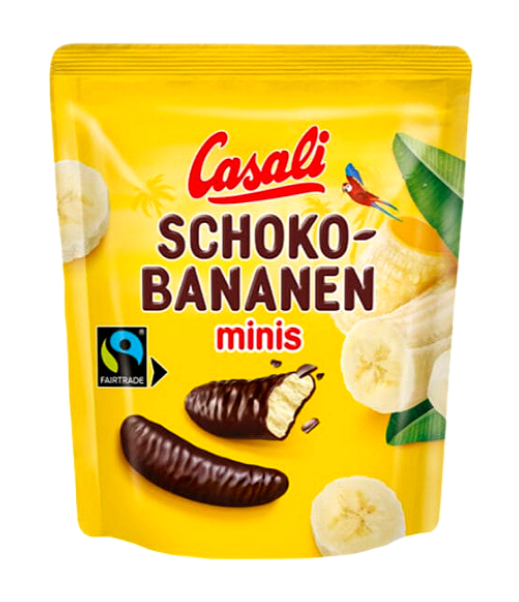 Суфле в шоколаді Casali Chocolate Bananas Mini банан 110г. 12 шт/ящ - фото
