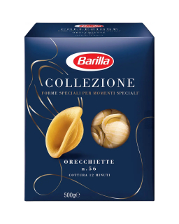 Макарони BARILLA ORECCHIETTE без яйця 500г - фото
