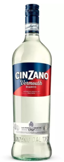 Вермут Чинзано Б'янко 14,8% 1,0*12 - фото
