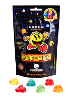 Желейки Powerbears Pac-Man Gummies 125г - фото