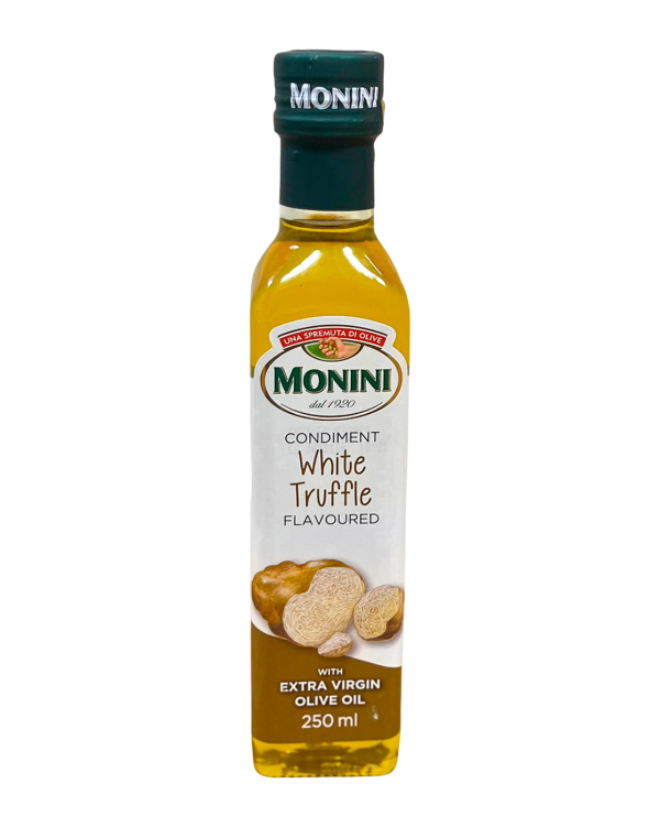 Олія оливкова першого віджиму зі смаком білого трюфеля Monini White Truffle Extra Virgin Olive Oil, 250 мл (80481508) - фото