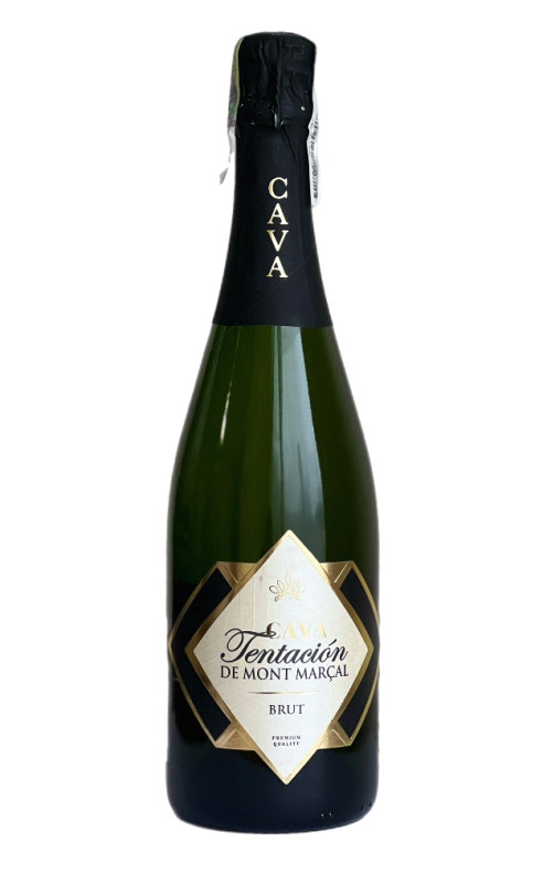 Вино ігристе Cava Tentacion Brut 0,75 л (біле, сухе, Іспанія) - фото