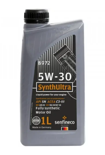 Моторна олива Senfineco SynthUltra 5W-30 (LLIII), 1 л - фото