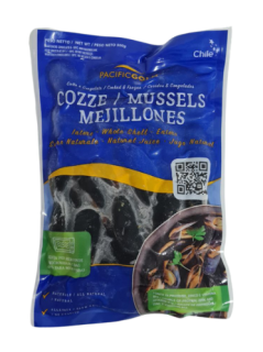 Мідії чилійські Pacific Gold у мушлях 500 г - фото