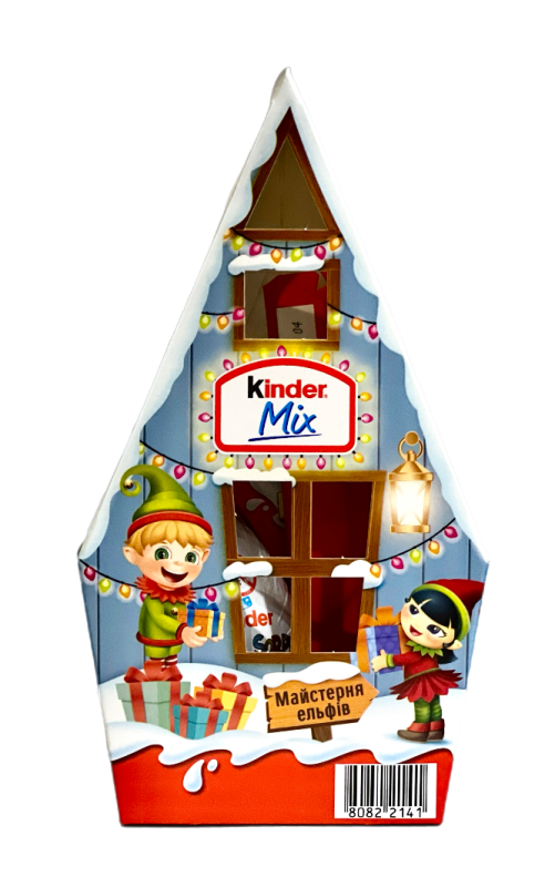 Kinder Новорічний набір Mini Mix Будинок - фото