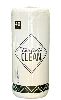 Fantasti Clean Серветки з мікрофібри для автомобіля 40×40 см (EUSLJ121240WH) - фото