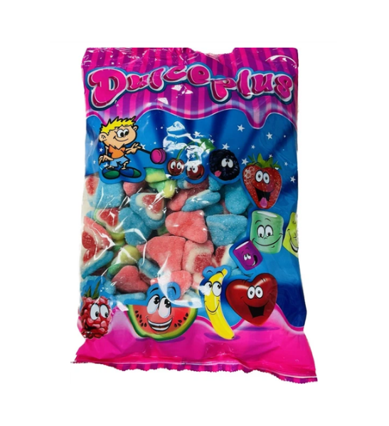 Dulceplus Конфеты жев.3D Hearts 1 кг - фото
