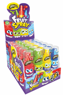 Цукерка Johny Bee Fruit Spray фруктовий спрей, 24 г - фото