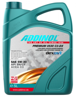 Моторна олива PREMIUM 0530 С3-DX SAE 5W-30, 5л - фото