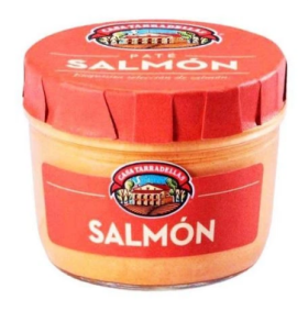 Паштет Cassa Tarradellas з лососем 125 г - фото