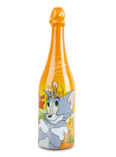 Дитяче шампанське Vitapress Tom&Jerry Party яблуко 0.75 л 6шт/ящ - фото
