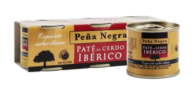Паштет Pena Negra з печінки іберійських свиней 3*250 г - фото