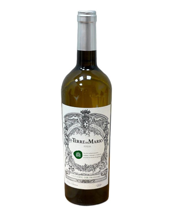 Вино Terre di Mario Bianco (сухе,біле,Італія) 0.75л, 6шт/ящ - фото
