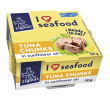 Кусочки тунца в подсолнечном масле "I love seafood", 145г ТМ Zigmas - фото №2