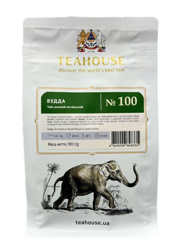 Чай зелений Teahouse Будда 100 г - фото