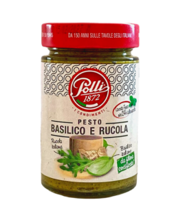 Соус Pesto POLLI basilico e rucola, 190г, 12шт/ящ - фото
