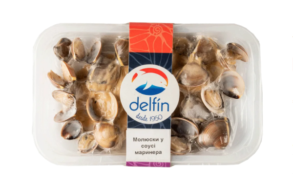 Заморожені молюски мареновані 250 гр. ТМ "Delfin" - фото