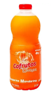 Соковмісний напій Cofrutos Delight Tangerine мандариновий 1,5л, 6 шт/ящ. - фото