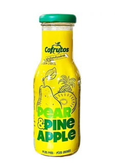 Нектар Cofrutos Pear - Pineapple грушево - ананасовий 200 мл,(скло) 24 шт/ящ. - фото
