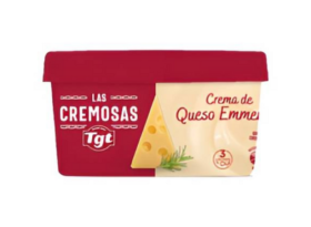 Сир вершковий Емменталь 45%, 125 гр TM TGT - фото