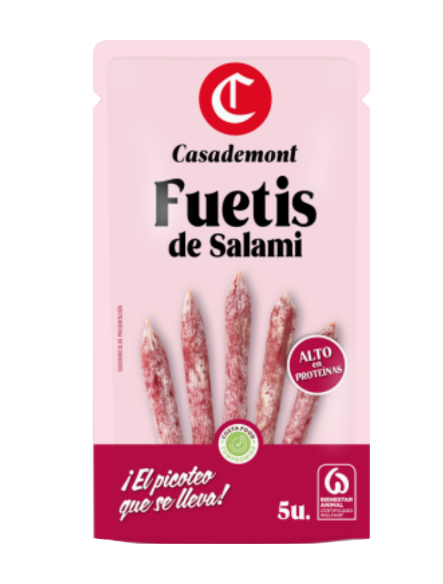 Ковбаса Салямі снек 50гр, ТМ Casademont - фото