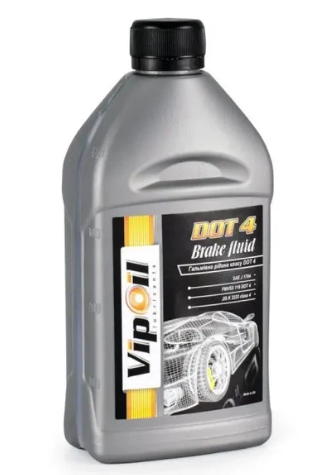 Гальмівна рідина Vipoil DOT 4, 375 г - фото