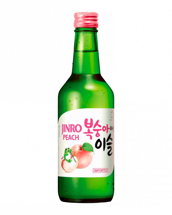 Соджу Персик JINRO Peach 13%, 360 мл - фото