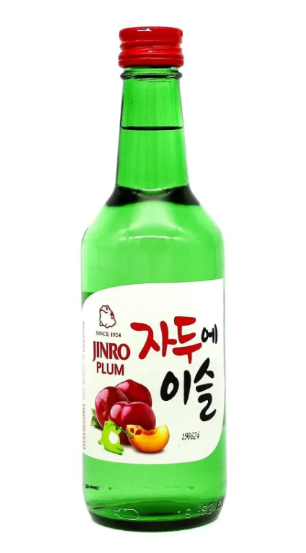 Соджу JINRO PLUM (смак персика) TM JINRO 13.0%, 360 мл - фото