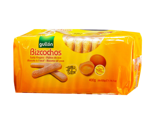 Печиво GULLON, Savoiardi Bizcocho, 400г, 6шт/ящ - фото