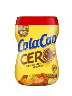 Гарячий шоколадний напій ColaCao 0% цукру 325 г, 12 шт/ящ. - фото