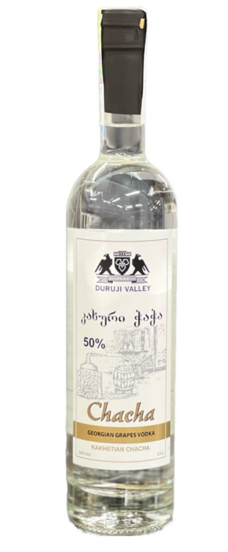 Чача Durudji Veli Kakhetinska 50% 0,5 л - фото