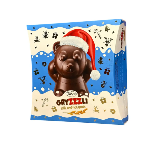 НР Цукерки Vobro, Gryzzzli Milk, 156г, 12шт/ящ НР Цукерки Vobro, Gryzzzli Milk, 156г, 12шт/ящ - фото