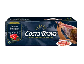 Хамон Costa Brava Paleta з підставкою та ножем в подарунковій упаковці 4 кг - фото