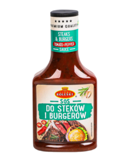 Соус томатный для стейков и бургеров ТМ Roleski п/п 370г - фото