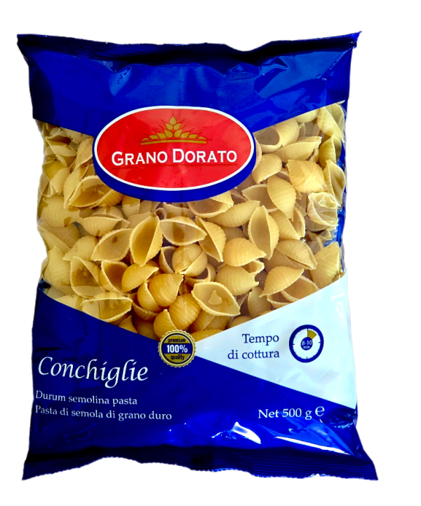 Макарони ракушки Grano Dorato Conchiglie 500 г - фото