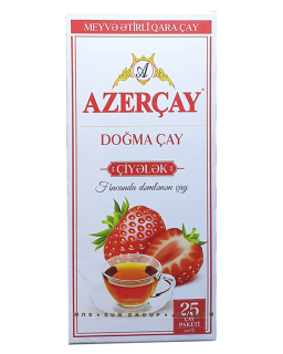 Чай "Azercay bags" ПОЛУНИЦЯ 45 гр. - фото