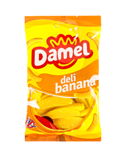 Жуйки Damel 80 г Bananas банани, 18шт/ящ - фото