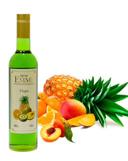 Сироп Emmi Tropic Тропические Фрукты 0,7 л - фото