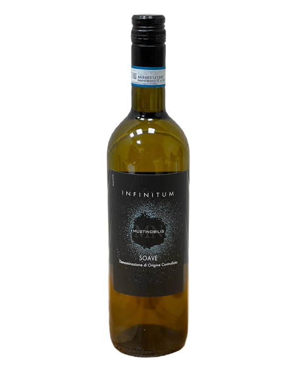 Вино INFINITUM Soave 12%  (сухе,біле,Італія) 0,75л, 6шт/ящ - фото