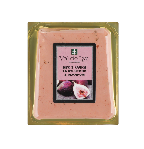Мус з качки та курятини з інжиром 170 гр TM VAL DE L'Y - фото