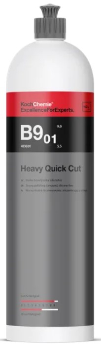 Полірувальна паста сильноабразивна Koch-Chemie Heavy Cut & Quick Cut B9.01 (1 л) - фото