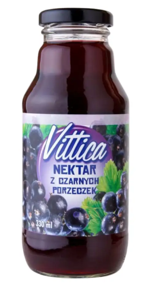Нектар з чорної смородини Vittica Korkus, 330 мл - фото