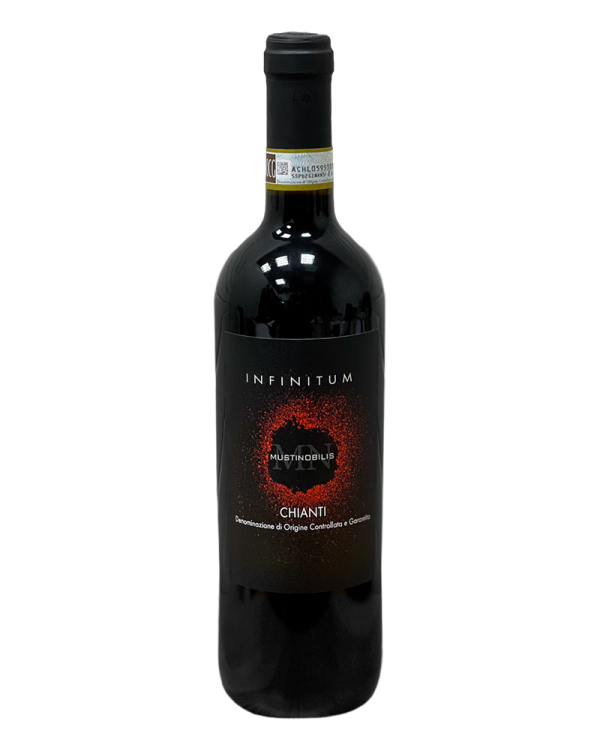 Вино INFINITUM Chianti DOCG 13.5% (сухое, красное, Италия) 0,75л, 6шт/ящ - фото
