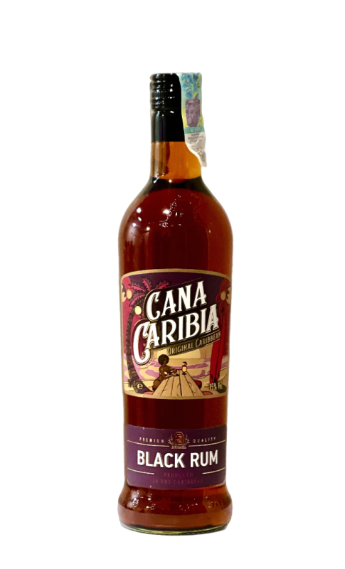 Ром Cana Caribia Black 38% 0,7 л (New Design) - фото