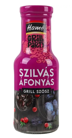 Соус Hame Grill Party сливово-чорничний для стейків 250 мл - фото
