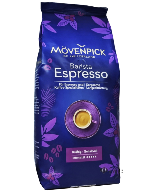 Кава в зернах Movenpick Barista Espresso, 1 кг (90/10) (4006581506272) - фото