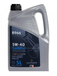 Моторна олива Senfineco SynthPro 5W-40 (RSL), 5 л - фото