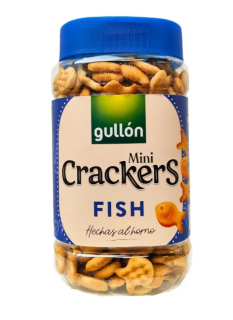 Печиво GULLON крекер Mini Fish, 350г, 12шт/ящ - фото