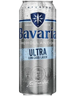 Пиво Bavaria Ultra Low-Carb Lager світле фільтроване 4,3% 0,5 л - фото