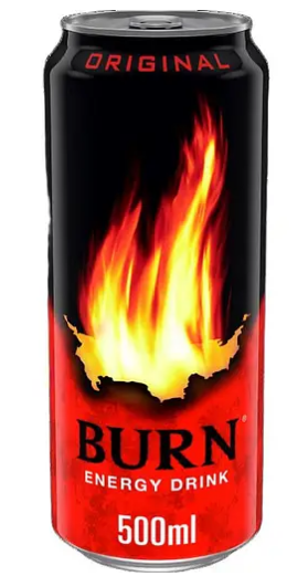 Энергетический напиток Burn Original, 500 мл (ж/б) - фото